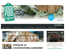 Tablet Screenshot of goodfoodoxford.org